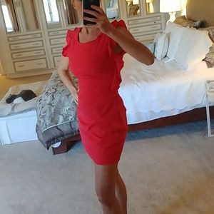 Bright coral Dress